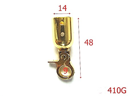 Carabine - 410G/CARABINA SNUR MANER GOLD-14-mm---gold---5F5-4H8--O16