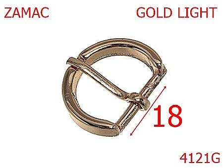 Catarame - 4121G/CATARAMA POSETA-18-mm---gold light-9A25----