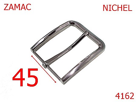 Catarame - 4162/Catarama curea pantalon barbati-45-mm-zamac--nichel-----