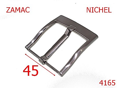 Catarame - 4165/Catarama curea pantalon barbati-45-mm-zamac---nichel-----