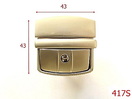 Inchizatori servieta - 417S/INCHIZATOARE-43x43-mm---SATIN---12K5-13J10-S18
