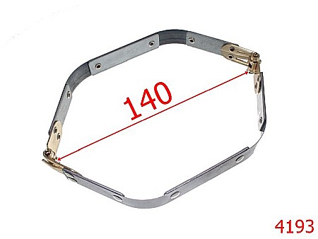 Rame poseta - 4193/Rama metalica  elastica -205-mm-otel---------