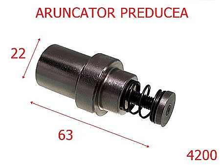 Utilaje - 4200/Aruncator preducea presa manuala-22-mm-otel--nichel-----