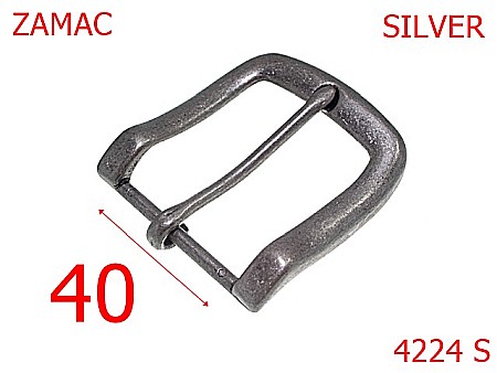 Catarame - 4224S/Catarama jeans old style-40-mm-zamac--silver-----