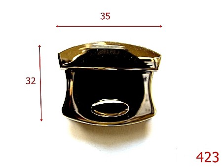Inchizatori poseta - 423/INCHIZATOARE -35X32-mm---nichel---12G1--I29