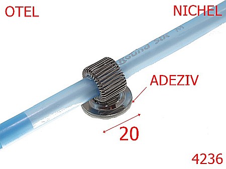 Diverse - 4236/Suport  pix baza adeziva-20-mm-otel--nichel-----
