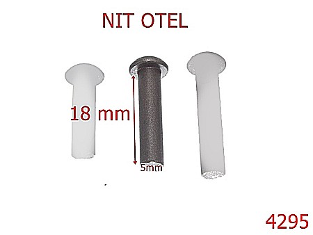 Harnasament - 4295/Nit otel cap bombat -5x22-mm-otel--natural-----