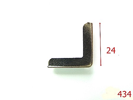 Coltare - 434/COLTAR 2.4 CM NIKEL-24X24-mm---nichel---2E6/3E8--N32