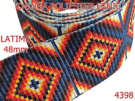 Chinga - 4398/Chinga poliester motive etnice-48-mm-poliester--multicolor-----