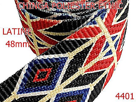 Chinga - 4401/Chinga poliester motive etnice-48-mm-poliester--multicolor-----