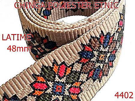 Chinga - 4402/Chinga poliester motive etnice-48-mm-poliester--multicolor-----