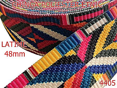 Chinga - 4405/Chinga poliester motive etnice-48-mm-poliester--multicolor-----