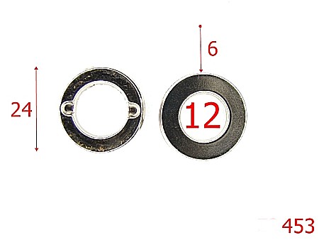 Ocheti - 453/OCHET  12.5MM  NIKEL-12-mm---nichel---2F7--E14