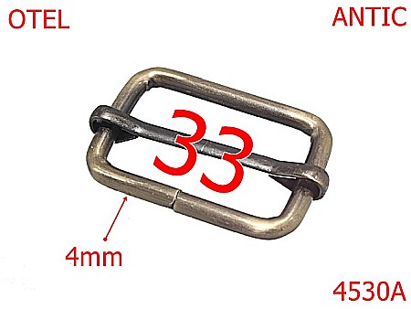 Catarame cu reglaj - 4530A/Catarma de reglaj-33-mm-otel-4-antic--1C4-1B1--