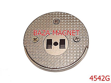 4542G/Clips poseta baza de magnet-50-mm-zamac--gold light---14c16-- [1]