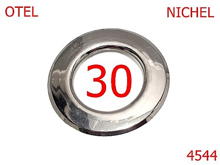 Ocheti - 4544/Ochet rotund genta-30-mm-otel--nichel-----