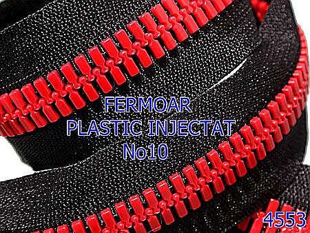 4553/Fermoar plastic injectat 0.8 ml-no10--plastic--rosu----- [1]