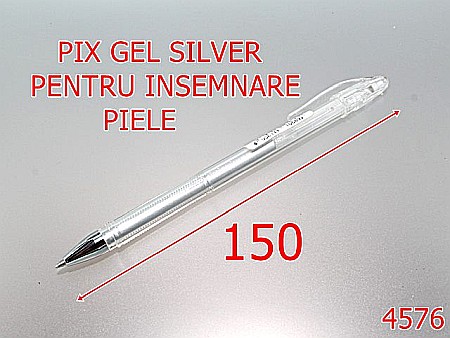 Diverse - 4576/Pix silver pentru insemnat piele--------silver-10 D 24----
