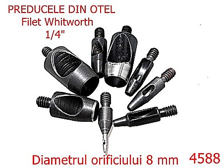 Utilaje - 4588/Preducea din otel -8-mm-otel--negru -----