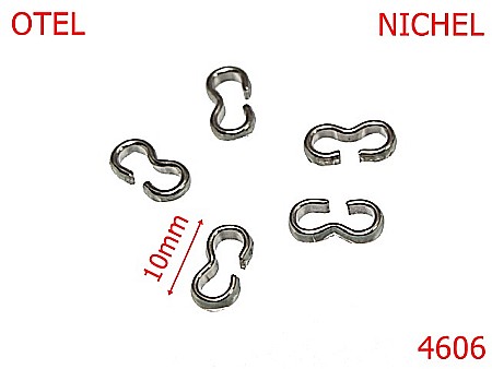Diverse - 4606/Element de legatura-10-mm-otel--nichel-21 B 13----