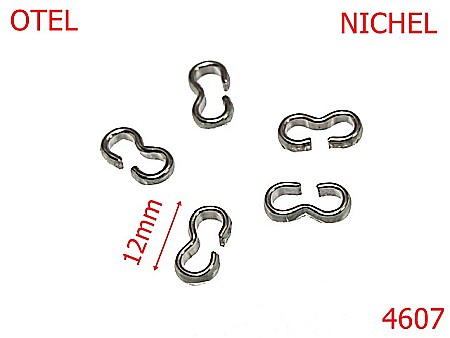 Diverse - 4607/Element de legatura-12-mm-otel--nichel--11c---