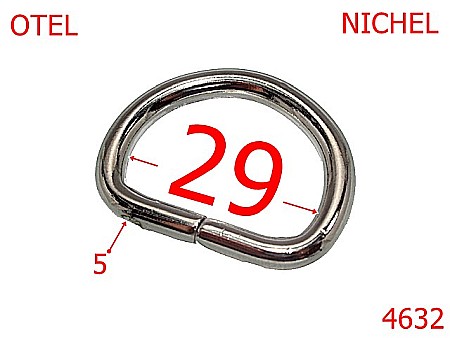 Inele D - 4632/Inel D-29-mm-otel-5-nichel---2A8--