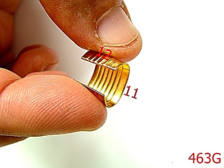 Clema - 463G/CLEMA  11 MM GOLD-11x12-mm---gold-15A3--3H1--C32