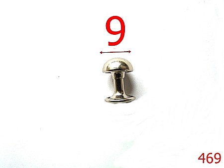 Riveti Capse rapide - 469/BUMB  9 mm-9-mm---nichel---4H2--N23