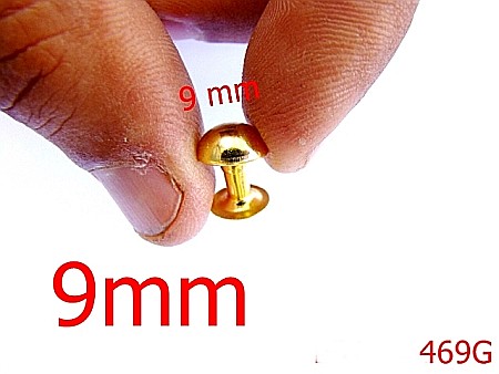 Riveti Capse rapide - 469G/BUMBI ORNAMENTALI  9MM / GOLD-9-mm---gold---4G2-4L4-S9