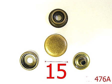 Riveti Capse rapide - 476A/BUTONI MANUSA 15MM  ANTIK-15-mm---antic---4G3--G34
