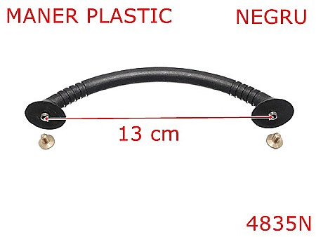 Manere - 4835N/Maner servieta usoara din plastic-130--plastic--negru-----