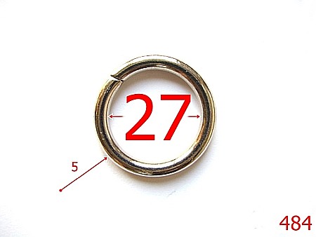 Inele - 484/INEL POSETA-27-mm-5-nichel---4B4--F21