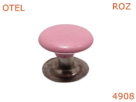 Capse rapide - 4908/Capsa rapida cu capacul vopsit-9-mm-otel--roz-----