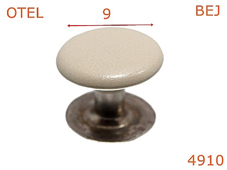 Capse rapide - 4910/Capsa rapida cu capacul vopsit-9-mm-otel--bej-----