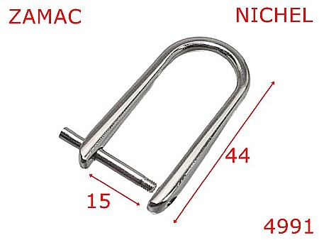 Inele D - 4991/Inel D demontabil pentru posete si genti-15-mm-zamac--nichel-3E.5-2.E.2----