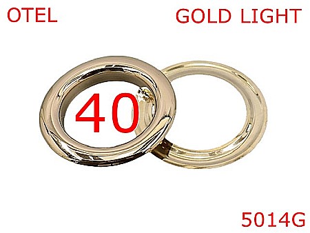 Ocheti metalici draperie si prelate - 5014G/Ocheti marochinarie si draperie-40-mm-otel--gold light-----
