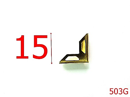 Coltare - 503G/COLTAR GOLD 1.5CM-15-mm---gold---3C8--E19