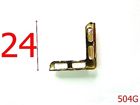 Coltare - 504G/COLTAR 2.4 CM GOLD-24-mm---gold-----C35