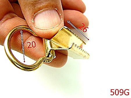 Sustinatori poseta - 509G/SUSTINATOR LATERAL GOLD 2 CM-20-mm---gold---3G8--L37
