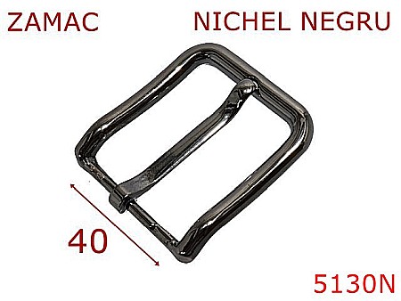 Catarame - 5130N/Catarama pantalon barbatesc-40-mm-zamac--nichel negru-----