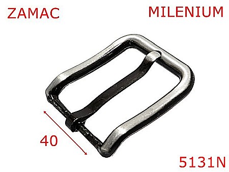 Catarame - 5131N/Catarama pantalon barbatesc-40-mm-zamac--nichel negru-----