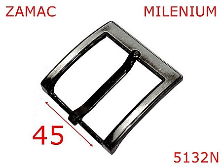 Catarame - 5132N/Catarama pantalon barbatesc-45-mm-zamac--nichel negru-----