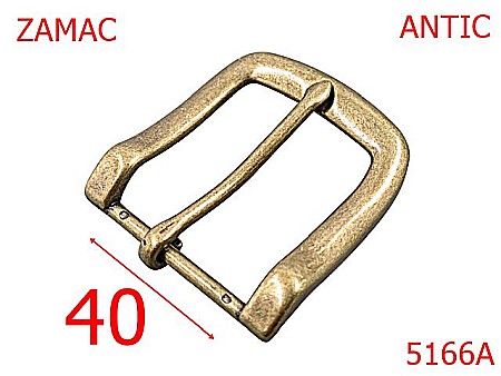Noutati - 5166A/Catarama Jeans Old Style-40-mm-zamac--antic-----