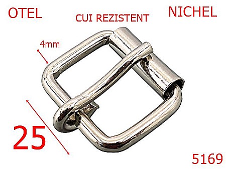Noutati - 5169/Catarama Harnasament Cui Rezistent-25-mm-otel-4-nichel-----