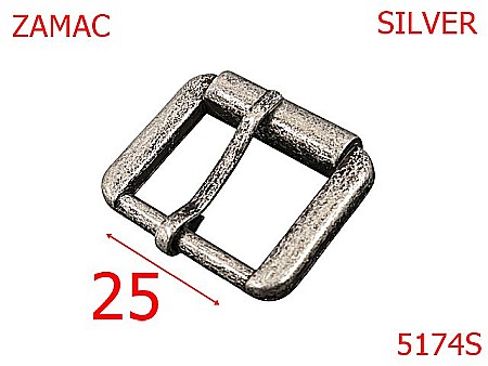 Noutati - 5174S/Catarama Marochinarie Incaltaminte-25-mm-zamac--silver-6J4