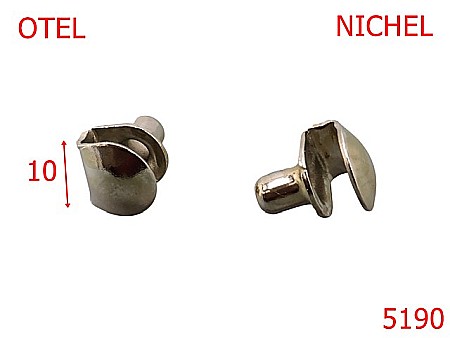 Noutati - 5190/Carlig Bocanc  Sau Gheata-10-mm-otel--nichel-----