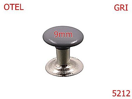 Capse rapide - 5212/Capsa Rapida Simpla Cu Capac Vopsit-9-mm-otel--gri-----