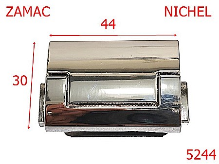 Noutati - 5244/Inchizatoare Deschidere Laterala-44x30-mm-zamac--nichel-----