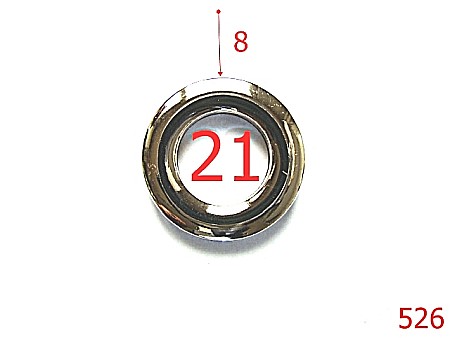 Ocheti - 526/OCHET ZAMAC 21MM NIKEL-21-mm---nichel---2C8--M16