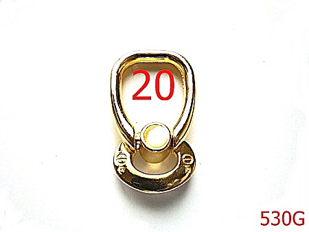 Sustinatori poseta - 530G/SUSTINATOR 2 CM GOLD-20-mm---gold---3J7--L26